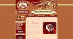 Desktop Screenshot of beaverhousefudge.com